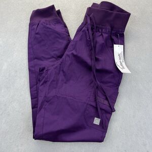 Buttersoft Jogger Pants Womens XXS Eggplant Elastic Waistband Pockets NWT